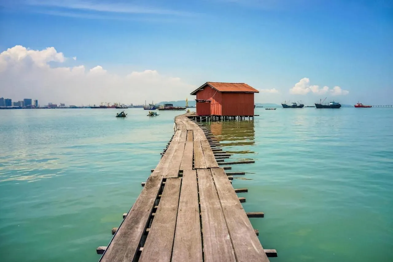 Lägenhet Straits Garden Suites Penang Jelutong
