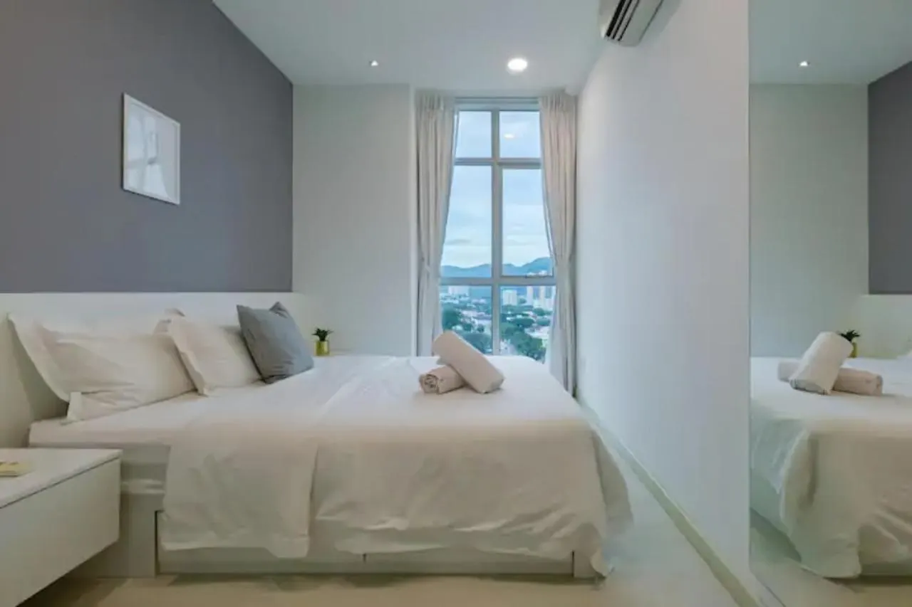 Lägenhet Straits Garden Suites Penang Jelutong Malaysia