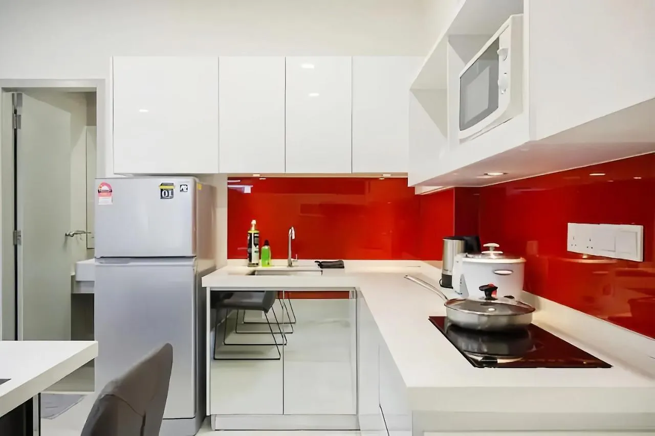 Lägenhet Straits Garden Suites Penang Jelutong