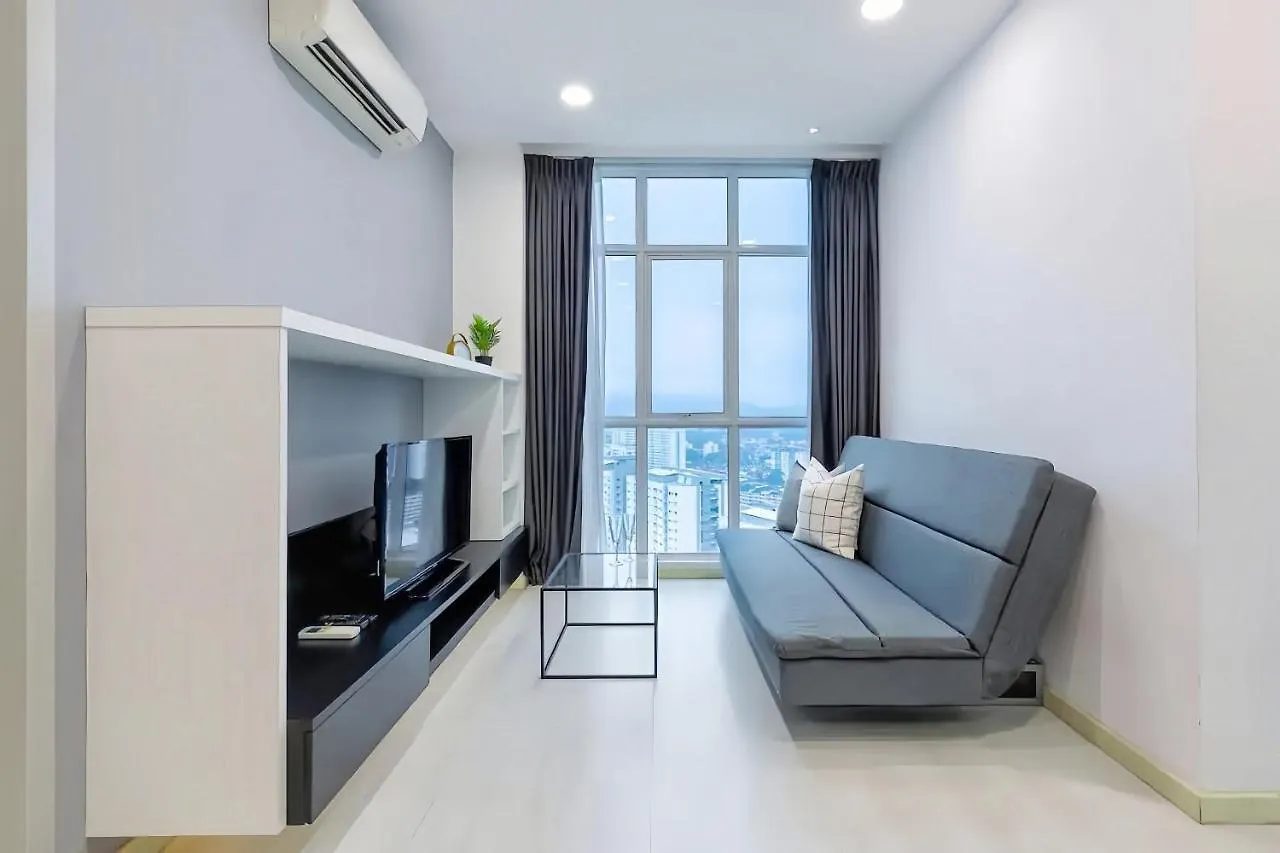 Lägenhet Straits Garden Suites Penang Jelutong